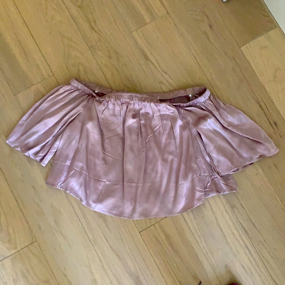 F21 | off-shoulder crop top
